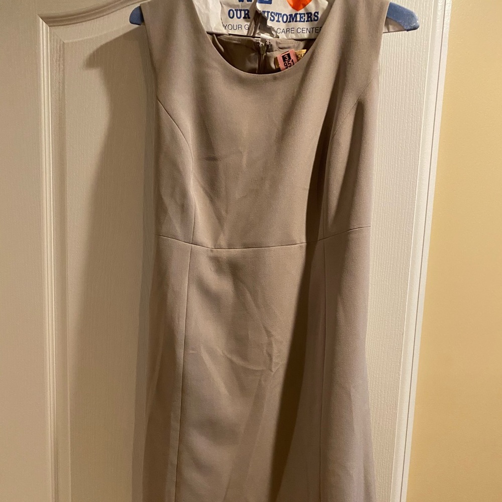Tan dress